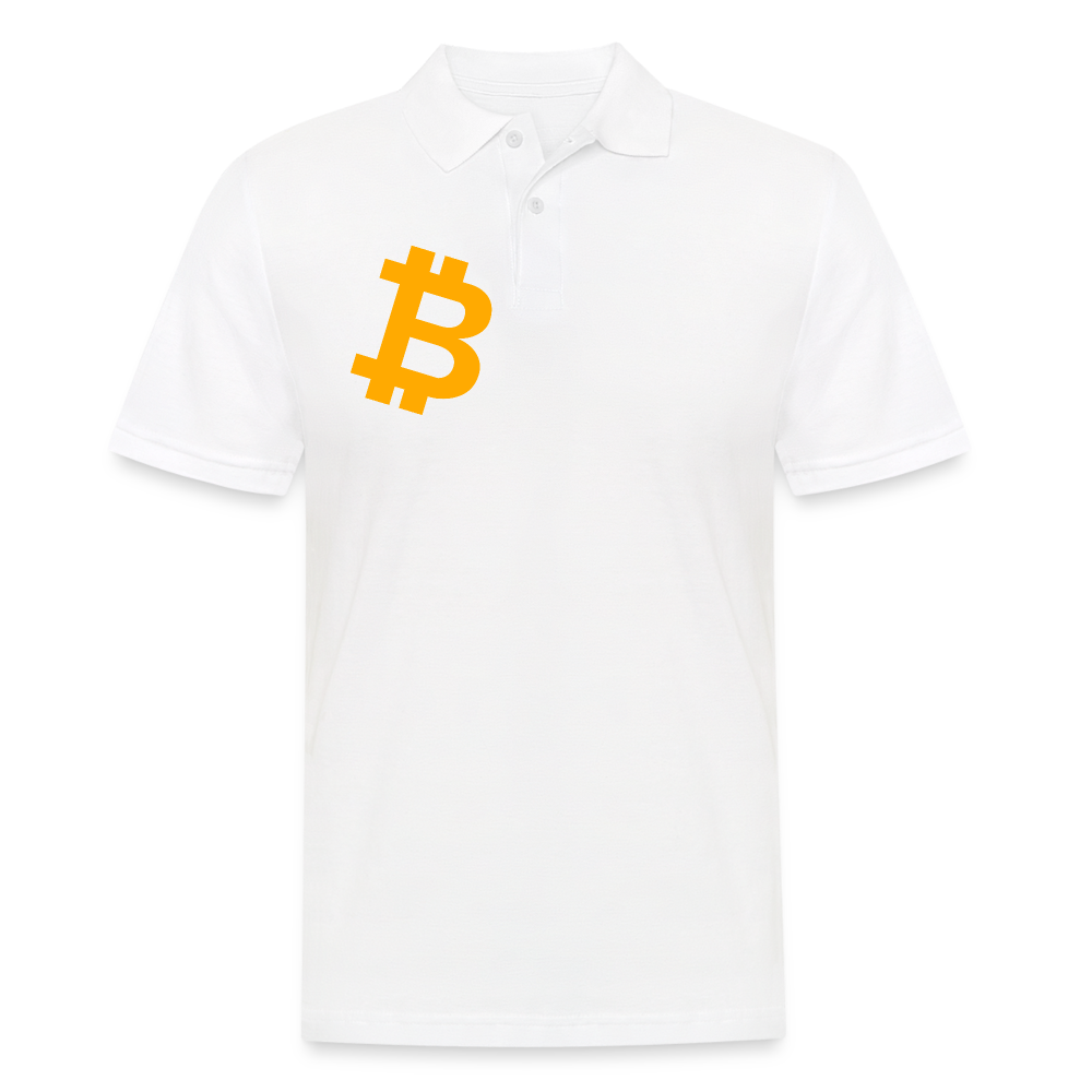 Bitcoiner Poloshirt - Weiß