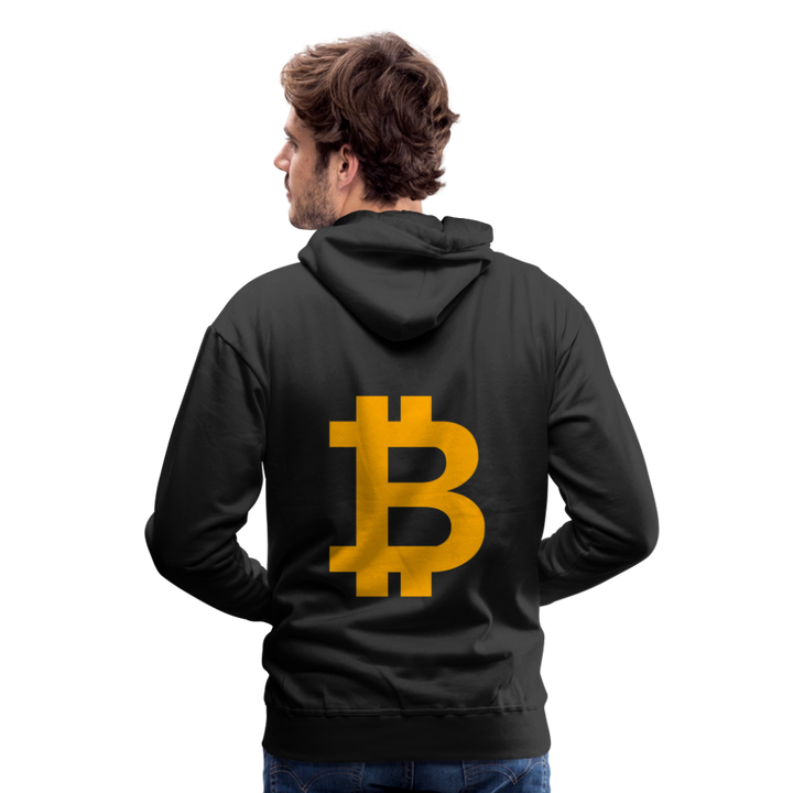 Bitcoin Premium Hoodie - Schwarz