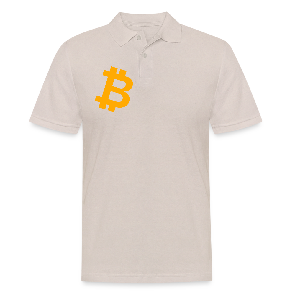 Bitcoiner Poloshirt - Beige