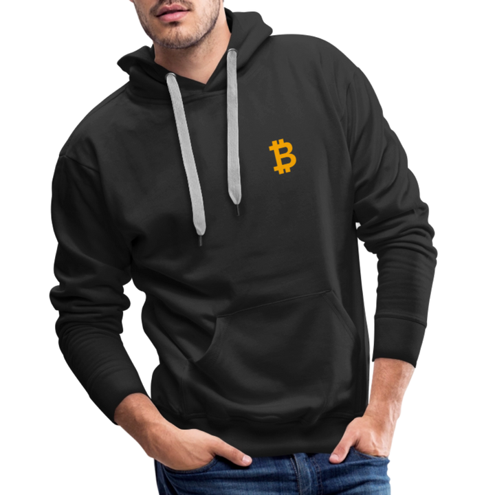 Bitcoin Premium Hoodie - Schwarz