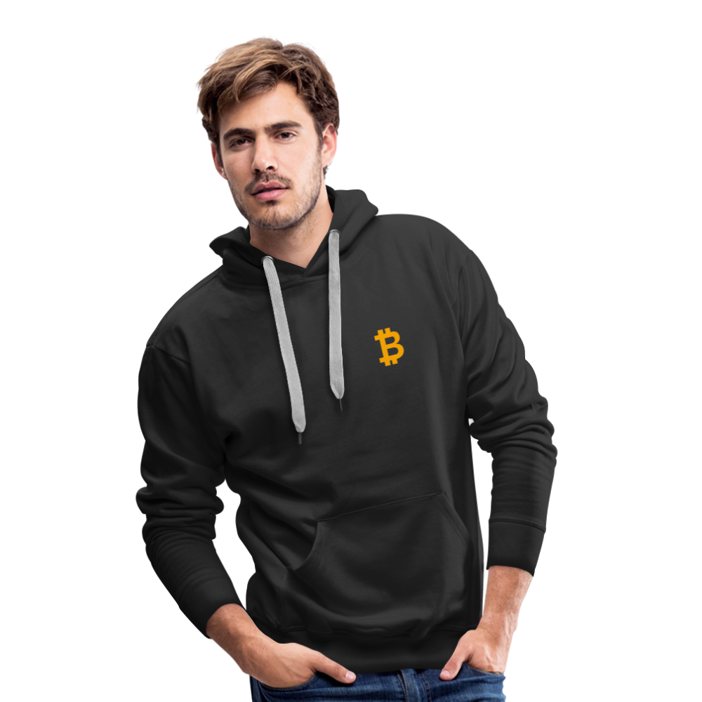 Bitcoin Premium Hoodie - Schwarz