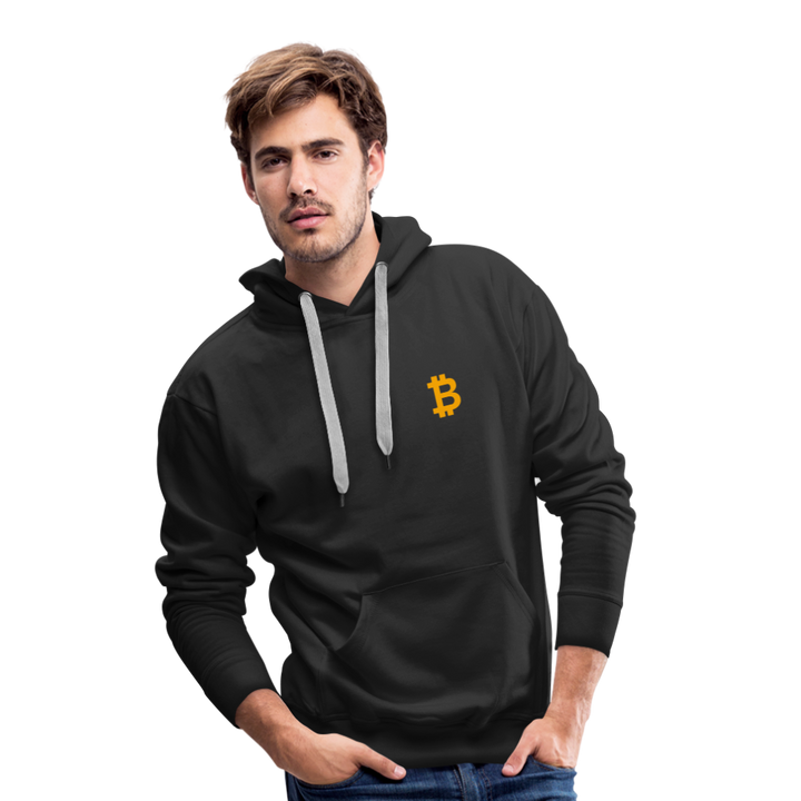 Bitcoin Premium Hoodie - Schwarz