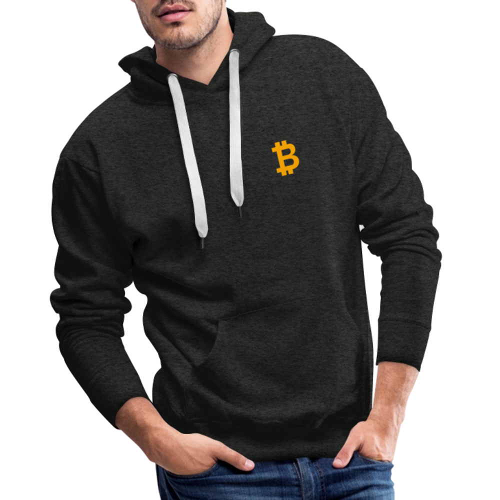 Bitcoin Premium Hoodie - Anthrazit