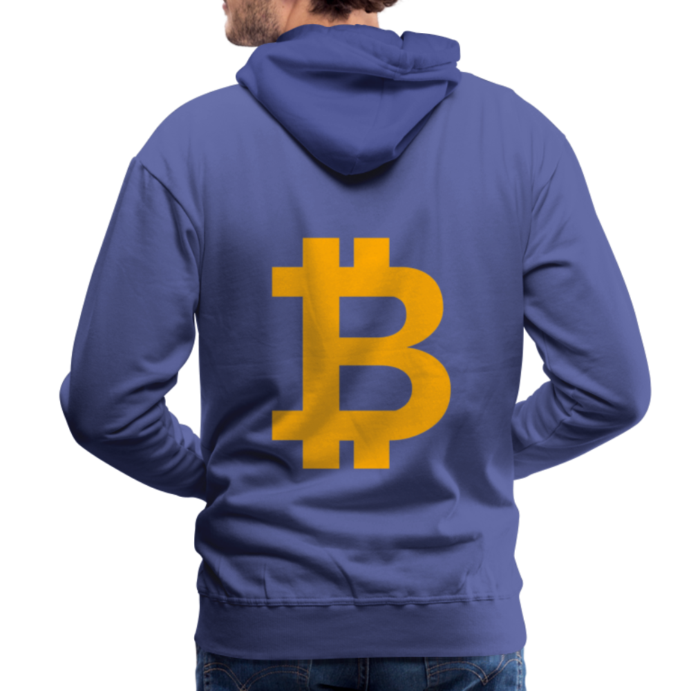 Bitcoin Premium Hoodie - Königsblau