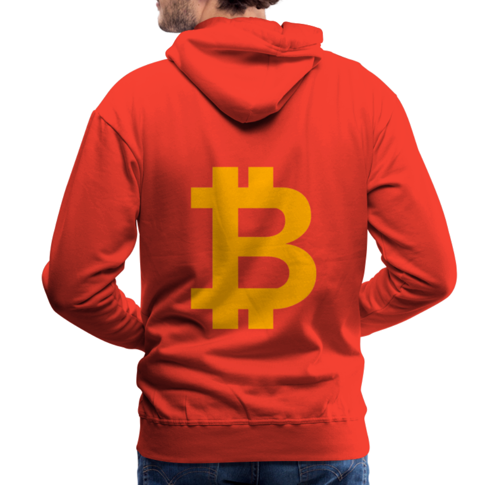 Bitcoin Premium Hoodie - Rot