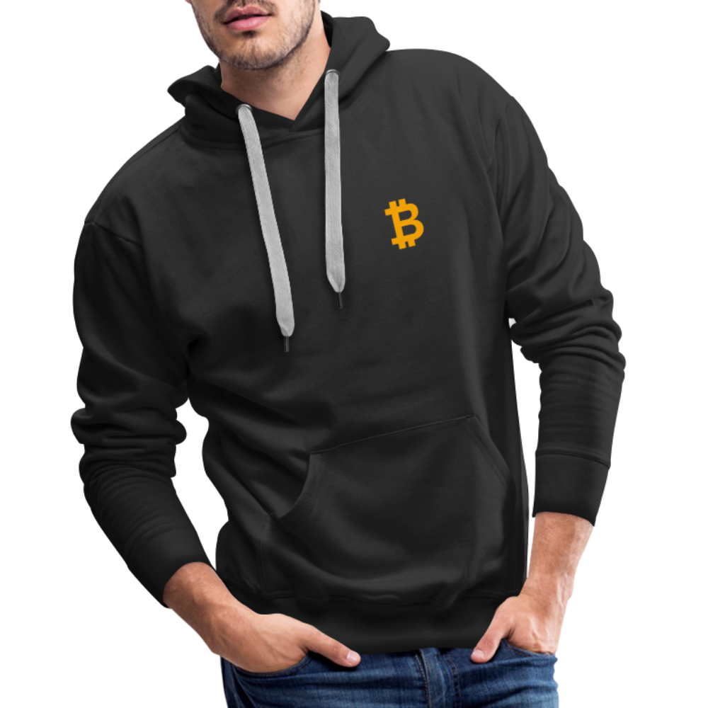 Bitcoin Premium Hoodie - Schwarz