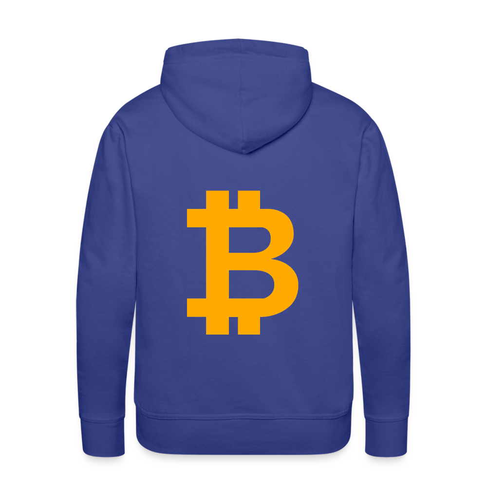 Bitcoin Premium Hoodie - Königsblau