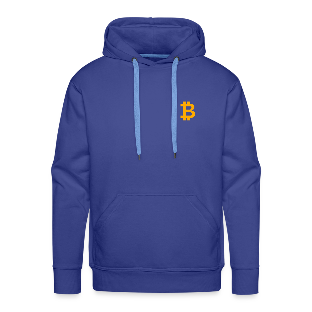 Bitcoin Premium Hoodie - Königsblau