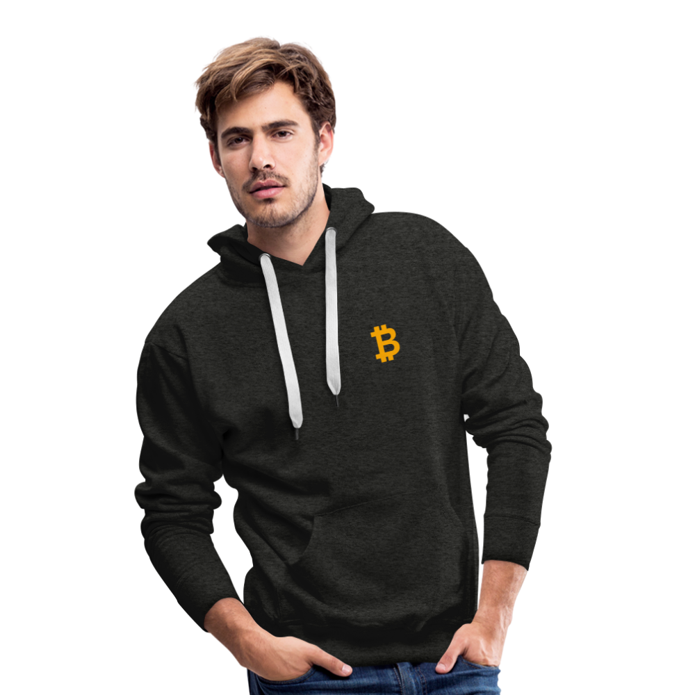 Bitcoin Premium Hoodie - Anthrazit