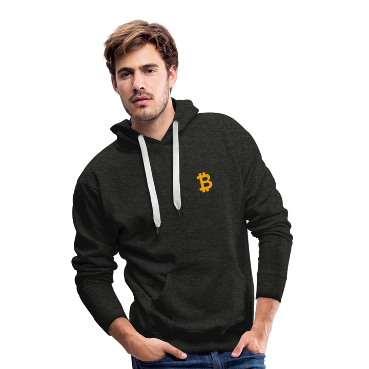 Bitcoin Premium Hoodie - Anthrazit