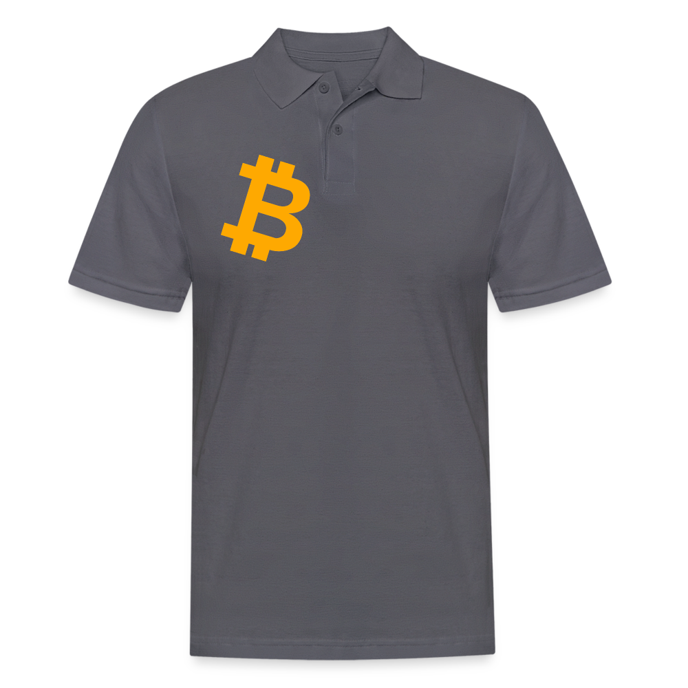 Bitcoiner Poloshirt - Anthrazit