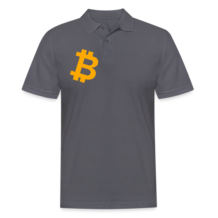 Bitcoiner Poloshirt - Anthrazit