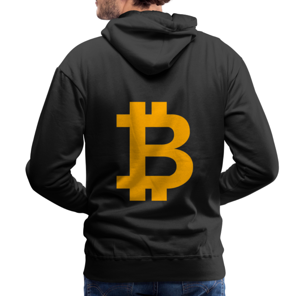 Bitcoin Premium Hoodie - Schwarz