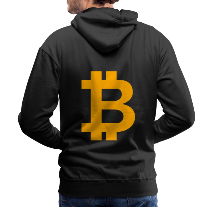 Bitcoin Premium Hoodie - Schwarz