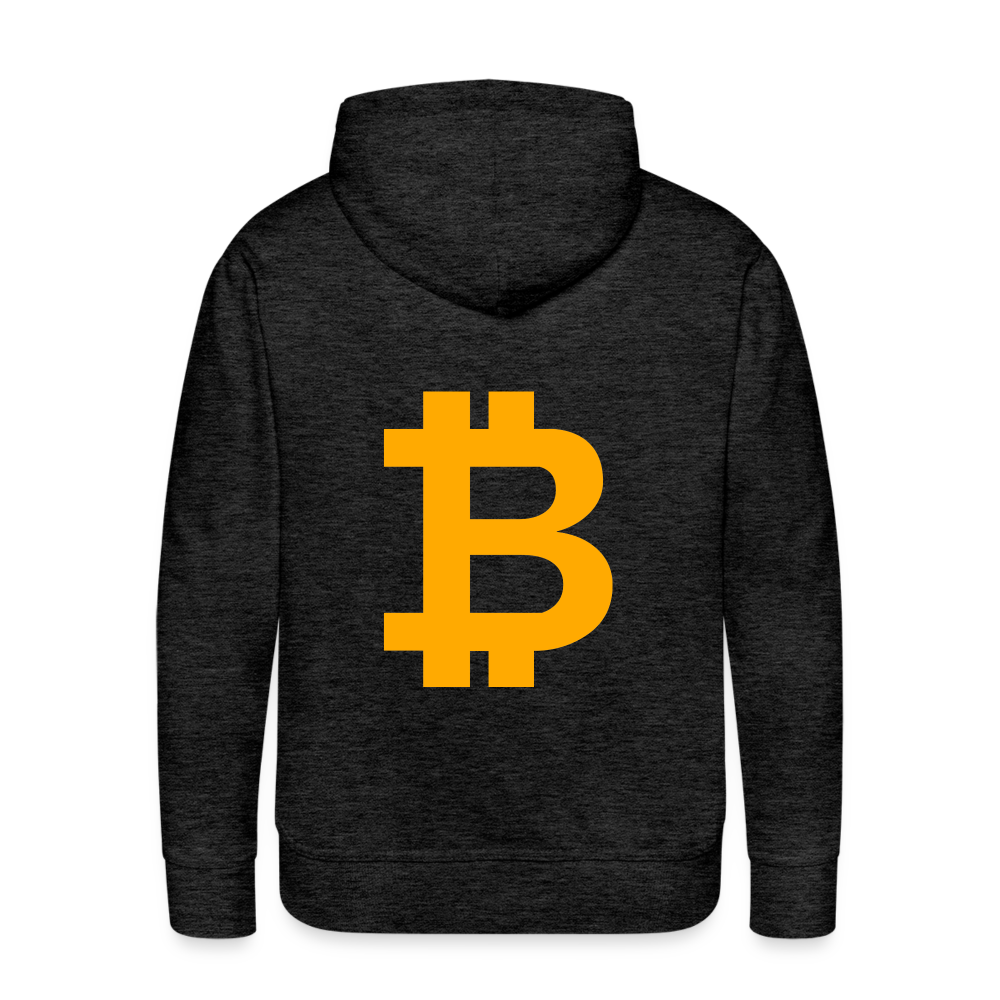 Bitcoin Premium Hoodie - Anthrazit