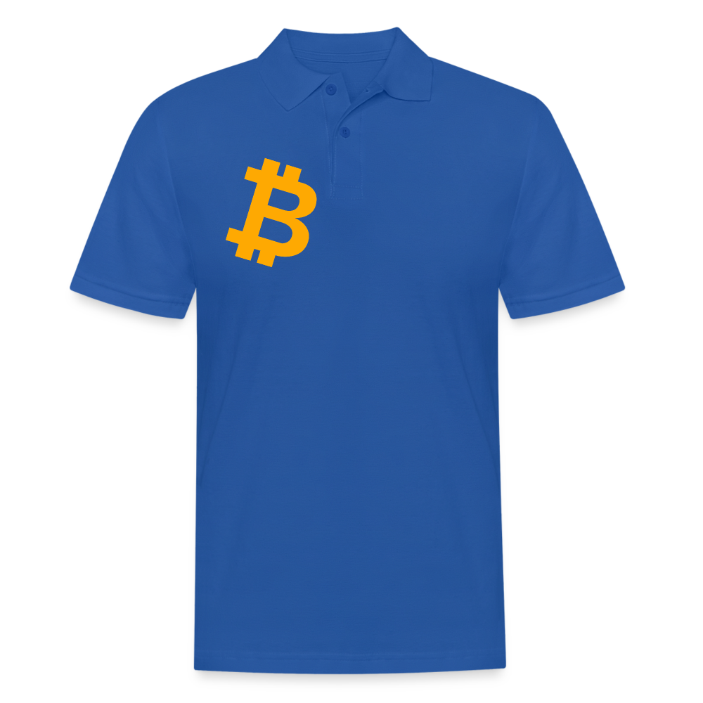 Bitcoiner Poloshirt - Royalblau