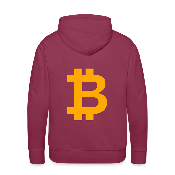 Bitcoin Premium Hoodie - Bordeaux