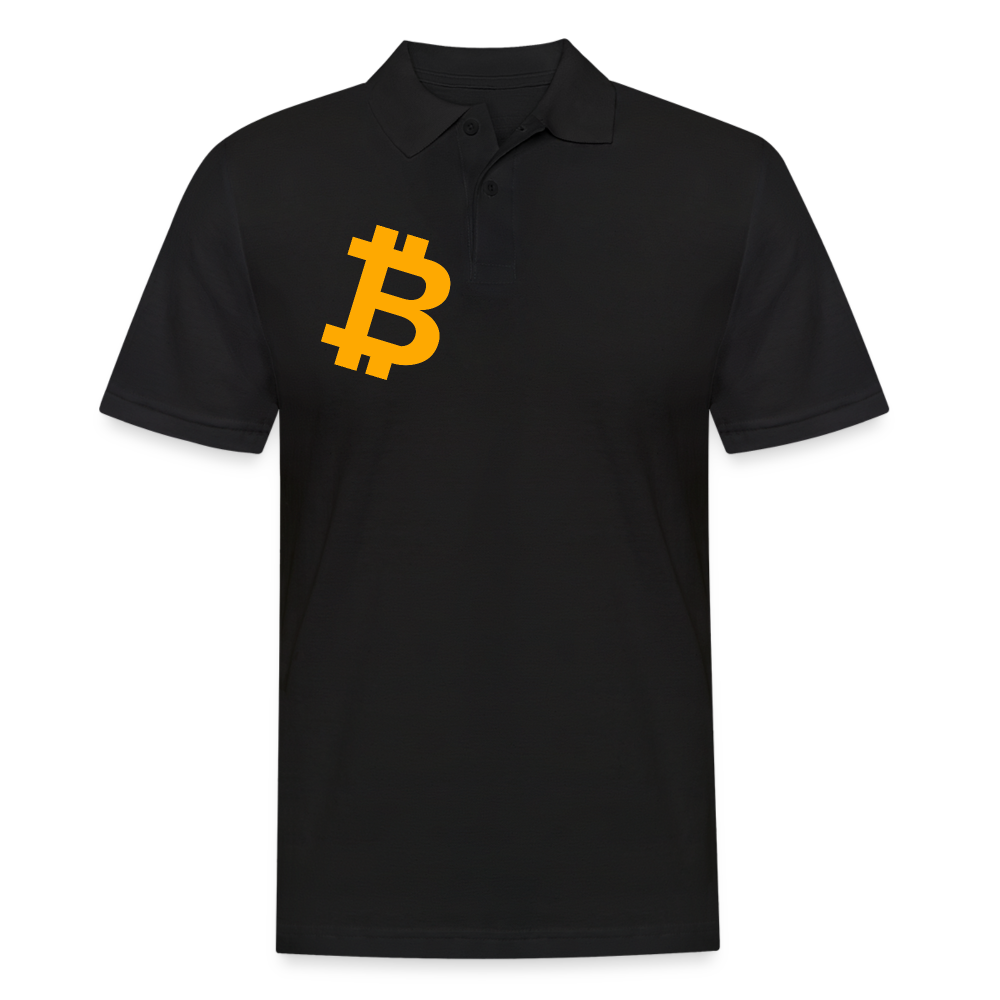 Bitcoiner Poloshirt - Schwarz