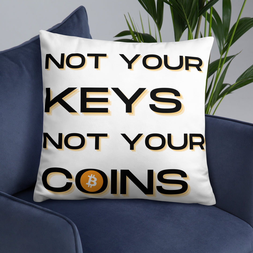 BITCOIN Pillow