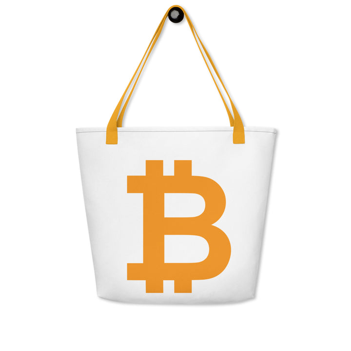 BITCOIN beach bag