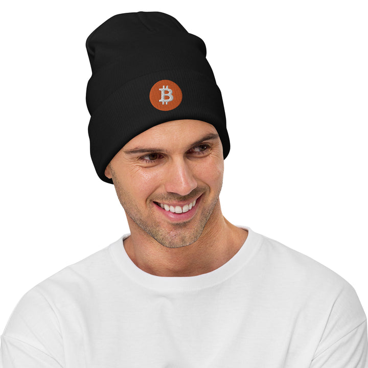 BITCOIN Embroidered Beanie