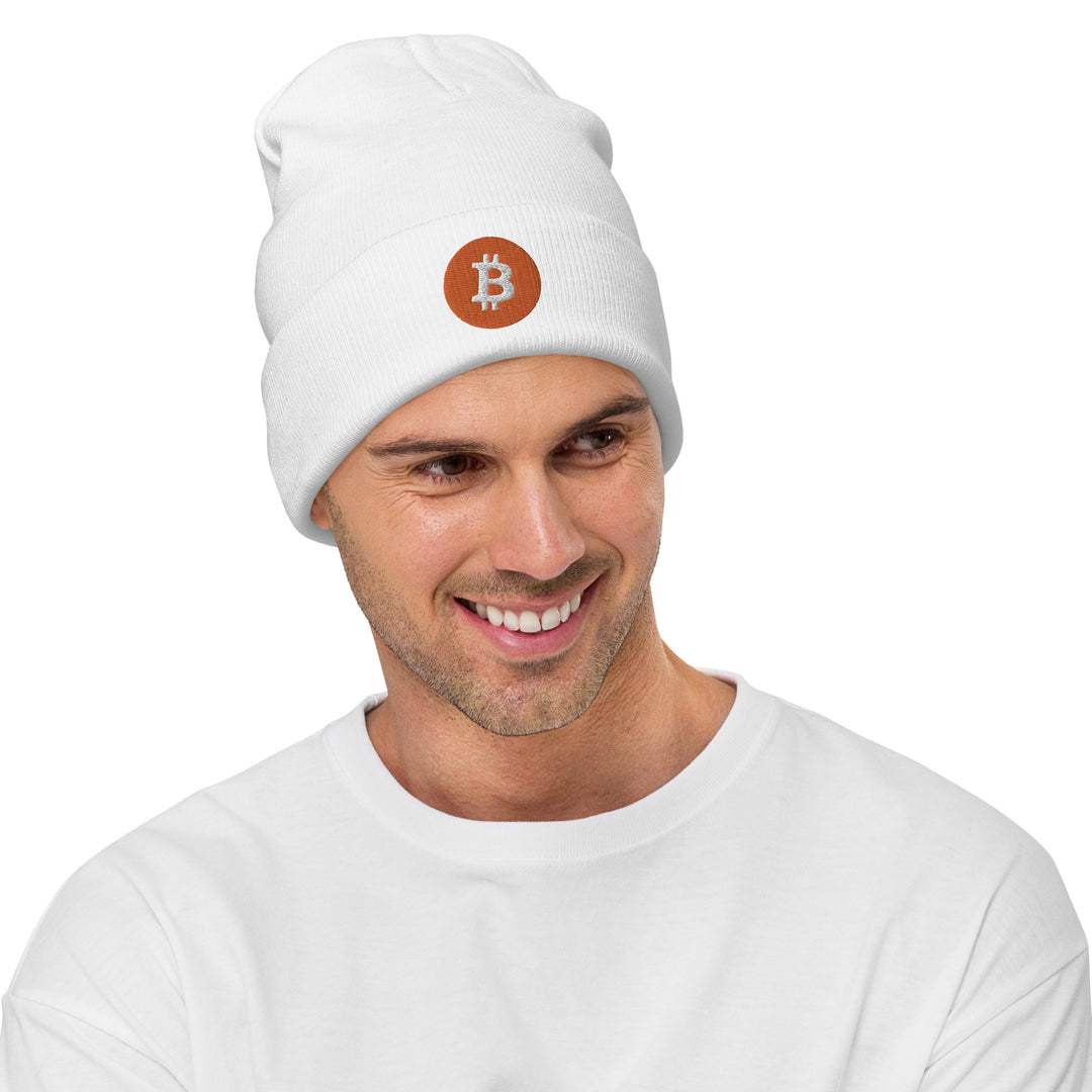 BITCOIN Embroidered Beanie