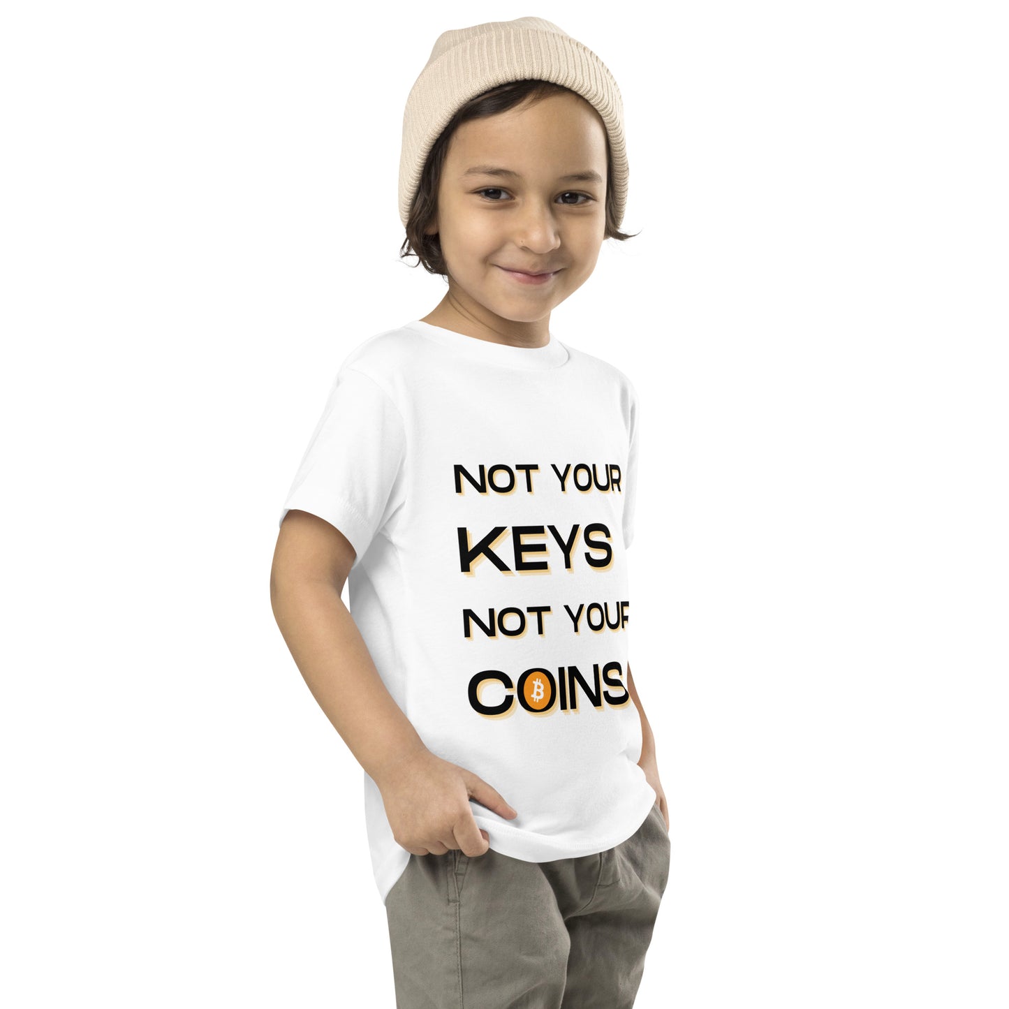 NOT YOUR KEYS - Kleinkind T-Shirt