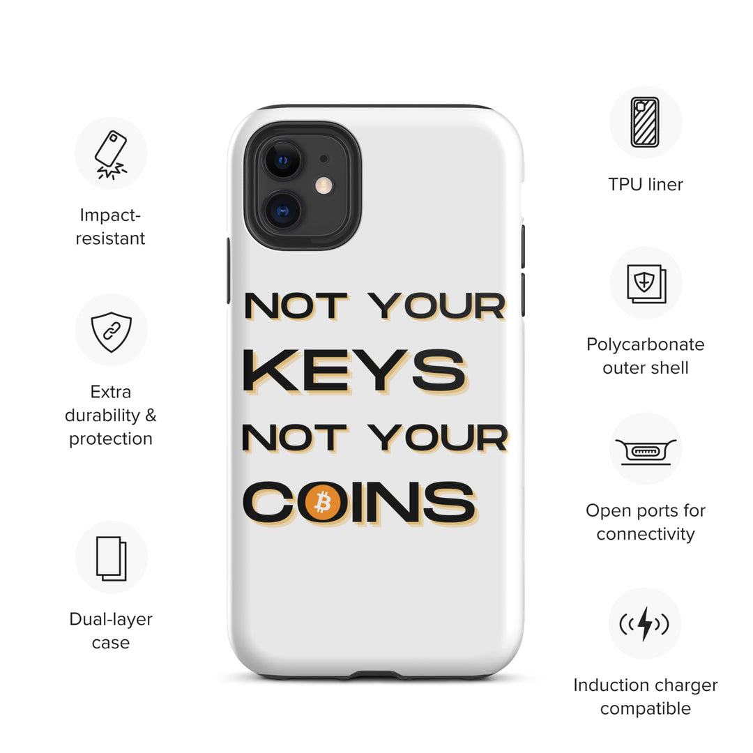 NOT YOUR KEYS - Hardcase iPhone® phone case