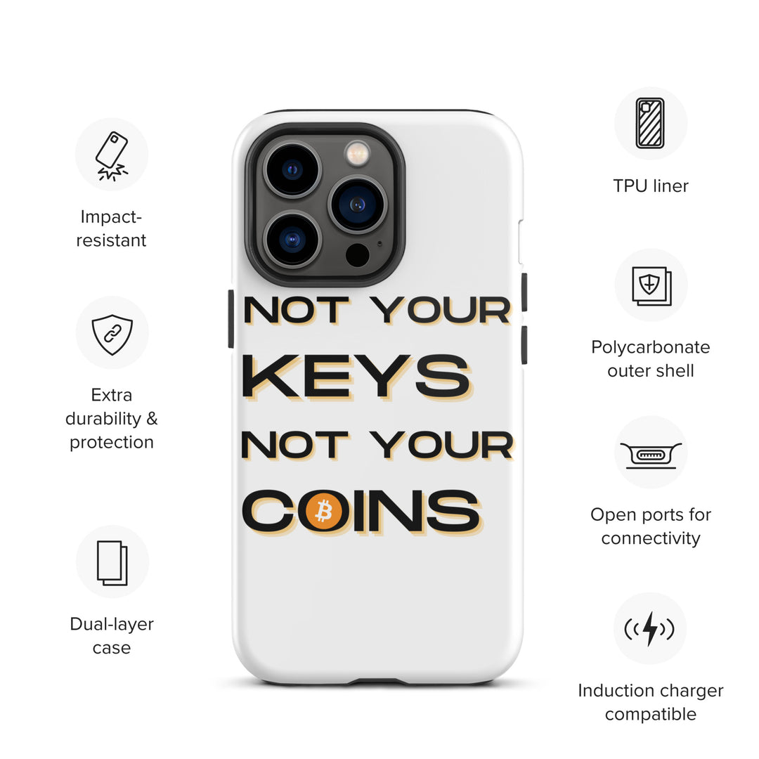 NOT YOUR KEYS - Hardcase iPhone® phone case