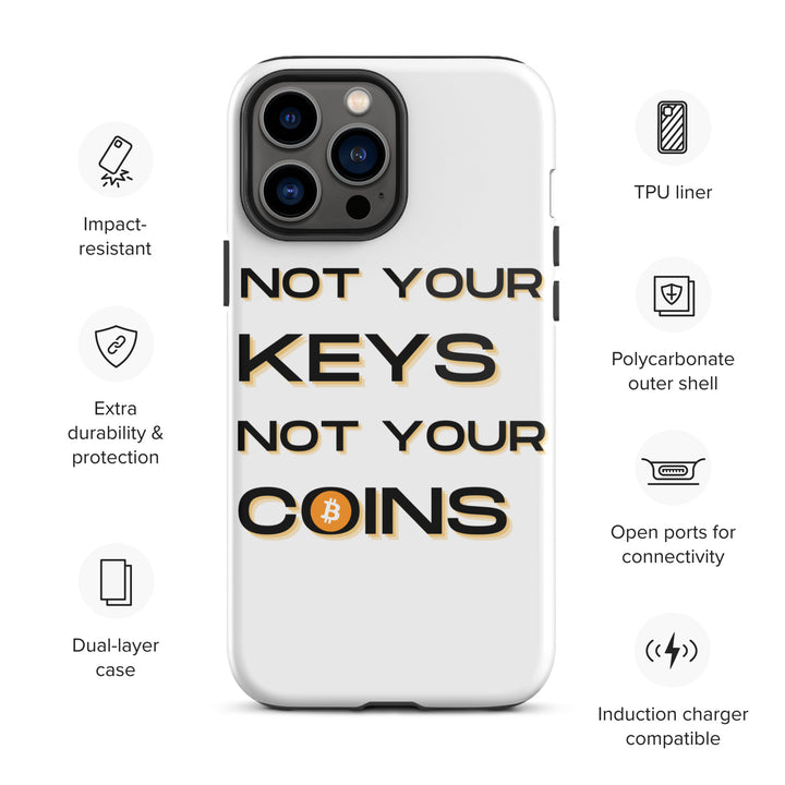 NOT YOUR KEYS - Hardcase iPhone® Handyhülle