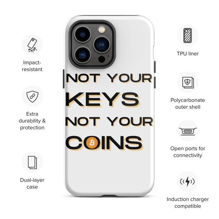 NOT YOUR KEYS - Hardcase iPhone® Handyhülle