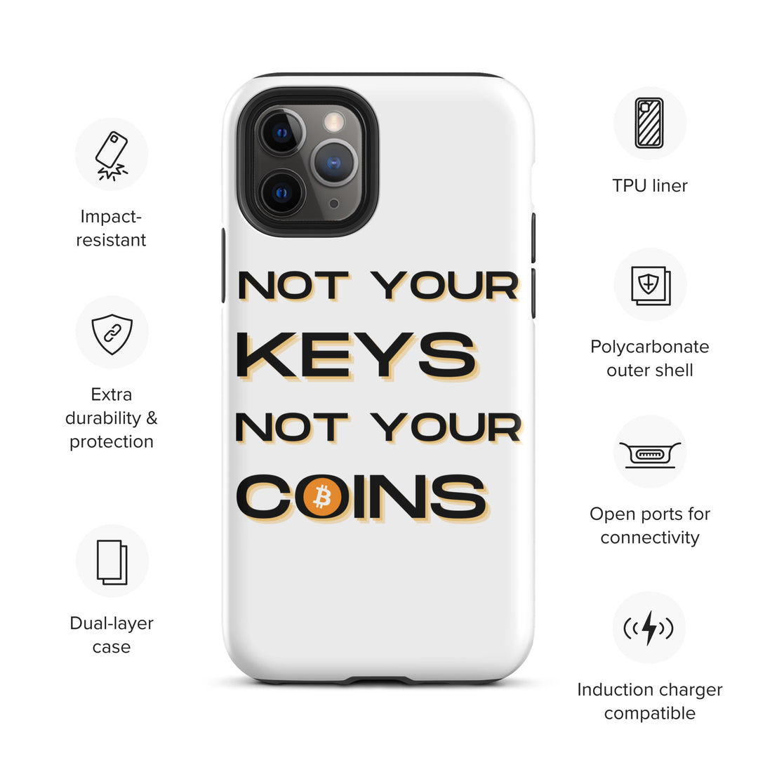 NOT YOUR KEYS - Hardcase iPhone® phone case