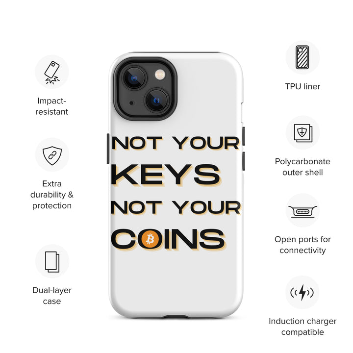 NOT YOUR KEYS - Hardcase iPhone® Handyhülle